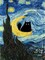 Van Gogh Starry Night Cat Diamond Painting Kits for Adults 12 x 16 x 0.1 inches